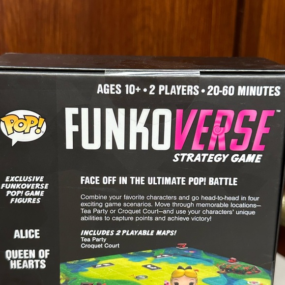 Funko Funkoverse Alice in Wonderland Chase Board Game - Picture 9 of 12